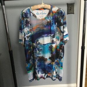 Robert Graham “Scenic Escape” T-SHIRT…new with tags
